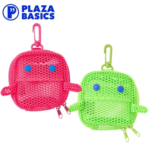 PLAZA BASICS プチメッシュポーチ