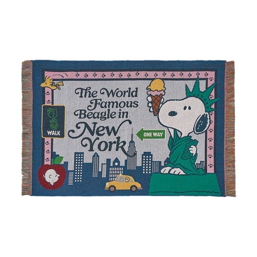 スヌーピー PEANUTS マルチカバー ニューヨーク