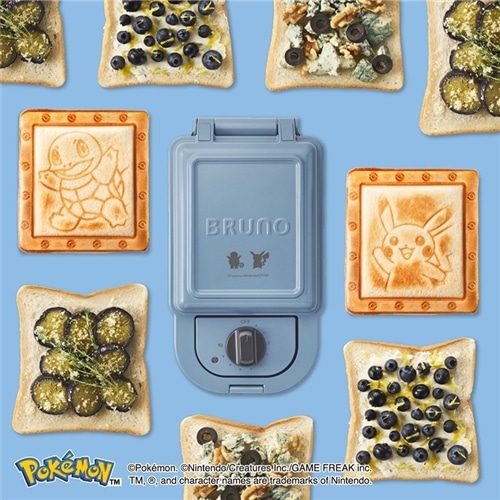 Amazon | ブルーノ BRUNO ホットサンドメーカー 耳まで焼ける 電気 シングル レッド BOE043-RD | BRUNO |  ホットサンド・ワッフルメーカー