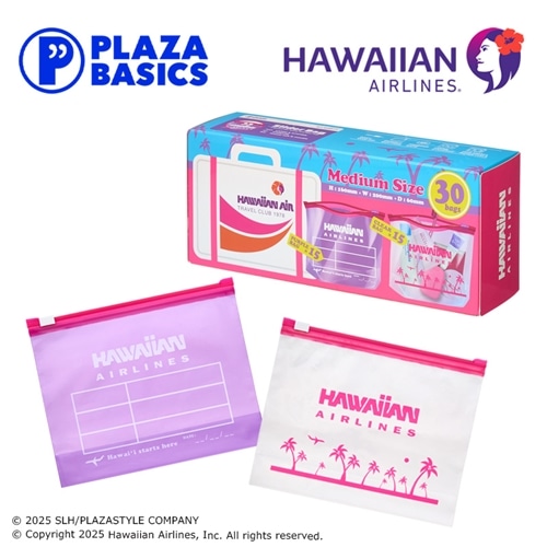 PLAZA BASICS HAWAIIAN AIRLINES ハワイアン航空 スライダーバッグ