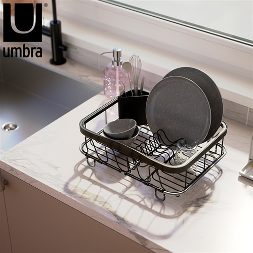 Umbra アンブラ シンキン 3WAYディッシュラック ブラック※ラッピング