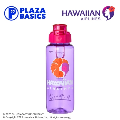 PLAZA BASICS HAWAIIAN AIRLINES ハワイアン航空 ウォーターボトル 780ｍL