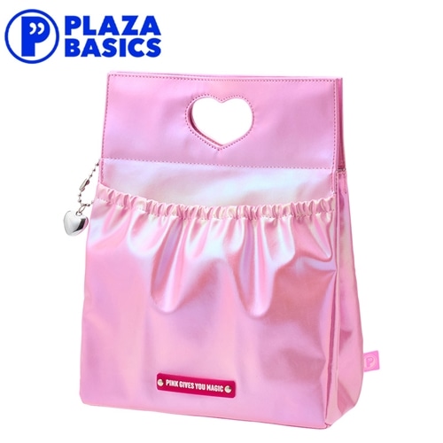 PLAZA BASICS 簡易保冷ランチバッグ(ピンク): 通常| プラザオンライン