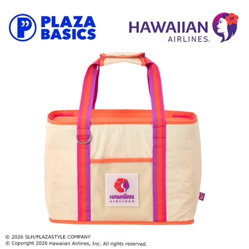 HAWAIIAN AIRLINESハワイアン航空PLAZA プラザ 3点セット PLAZA BASICS HAWAIIAN AIRLINES ハワイアン航空 簡易保冷バッグ