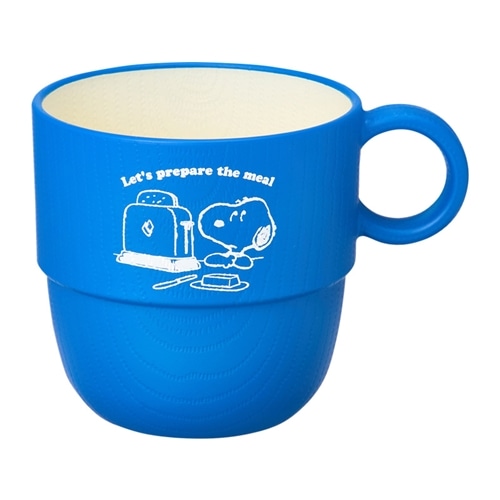 スヌーピー PEANUTS スタッキングミニカップ ブルー