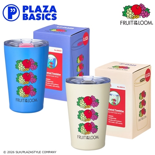 PLAZA BASICS FRUIT OF THE LOOM フルーツ オブ ザ ルーム ステンレスタンブラー