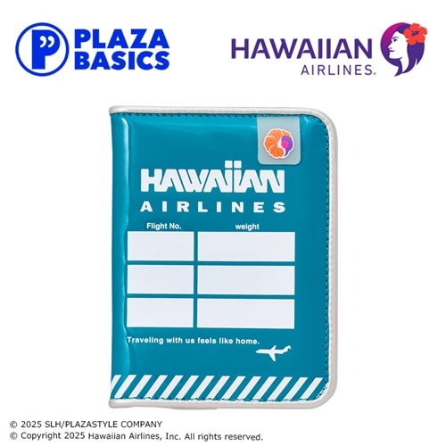 PLAZA BASICS HAWAIIAN AIRLINES ハワイアン航空 パスポートケース