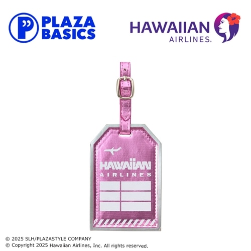 PLAZA BASICS HAWAIIAN AIRLINES ハワイアン航空 ラゲッジタグ