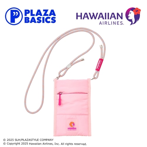 PLAZA BASICS HAWAIIAN AIRLINES ハワイアン航空 ワンマイルポーチ