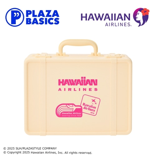 PLAZA BASICS HAWAIIAN AIRLINES ハワイアン航空 トランク型ケース MINI