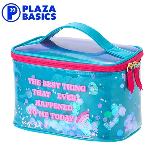 れい様・ぷにぷにキャンディ特大サイズバニティーポーチ1点ブルー系 れい様・ぷにぷにキャンディ特大サイズバニティーポーチ1点