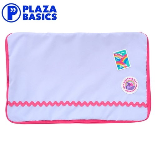 PLAZA BASICS 圧縮ストレージケースＬ ピンク