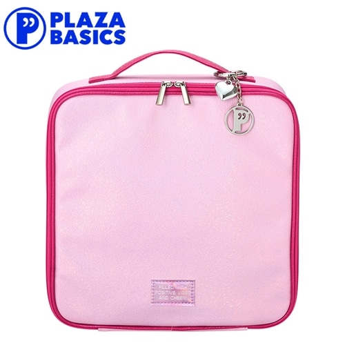 PLAZA BASICS ミラー付きコスメバニティＬ