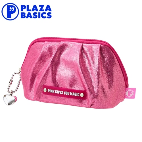 PLAZA BASICS ギャザーポーチ