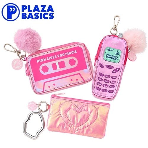 PLAZA BASICS チャームポーチ(カセット): 通常| プラザオンラインストア