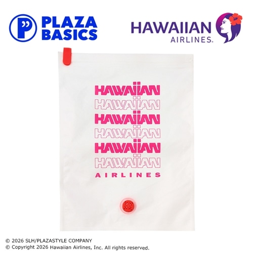 PLAZA BASICS HAWAIIAN AIRLINES ハワイアン航空 トラベルバキューム