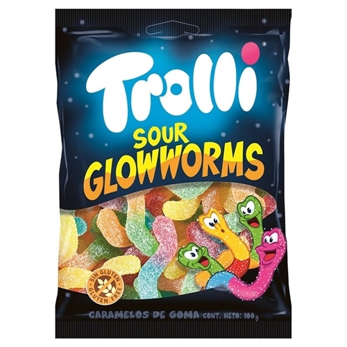Trolli トローリ サワー グローワーム グミ