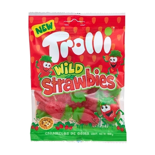 Trolli トローリ ワイルドストロービーズ