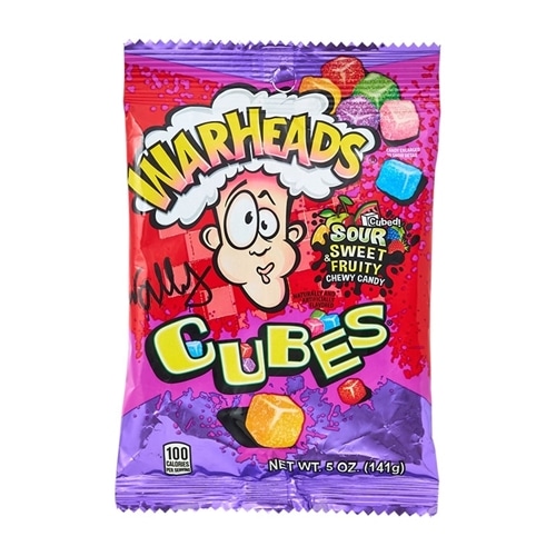 WARHEADS ウォーヘッズ CHEWY CUBES グミ