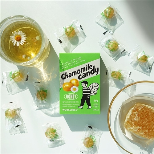 WORKERBEE ワーカービー はちみつカモミールキャンディ(はちみつ