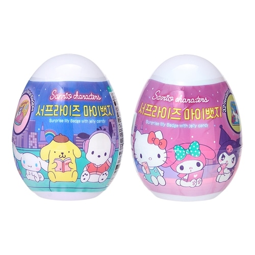 サンリオキャラクターズ サプライズ ピンバッジ with ジェリー