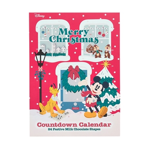 希少 ディズニー ミニー&ミッキー クリスマスカウントダウンカレンダー 可愛い ディズニー ミニー＆ミッキーカウントダウンカレンダー