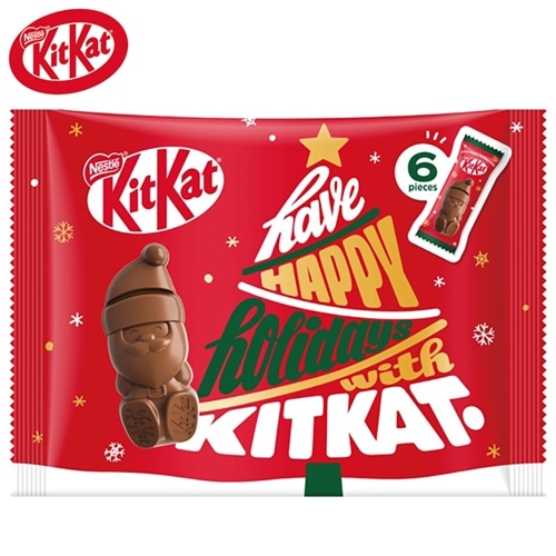 【11/3まで先行予約】ネスレ Kitkat キットカット ホリデイサンタ 6個入り