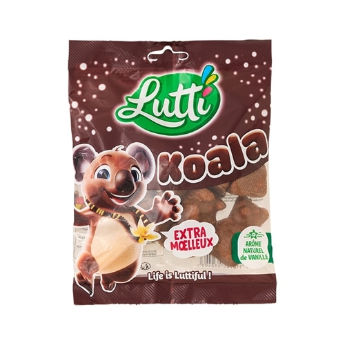 Lutti ルッティ コアラチョコマシュマロ 100g(チョコマシュマロ): 通常