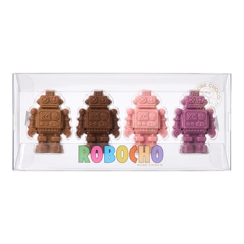 KOBE CHOCO Robocho ロボチョ オリジナルアソート 4個入り