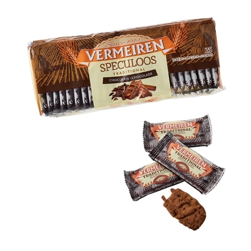 VERMEIREN ベルメーレン チョコチップ カラメルビスケット 25枚入り