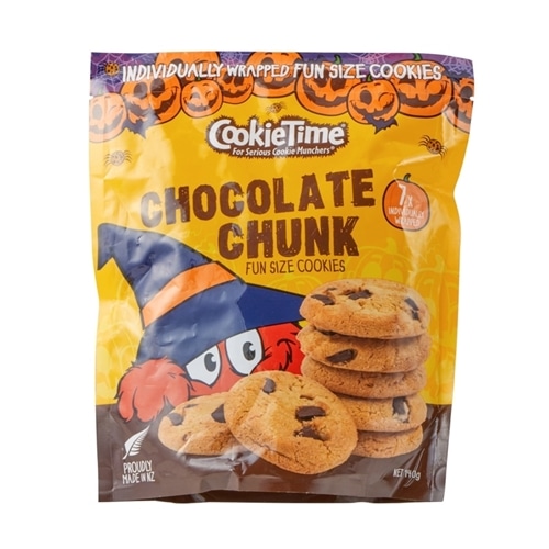 Cookie Time クッキータイム ハロウィン チョコレートチャンク クッキーバッグ　7個入り