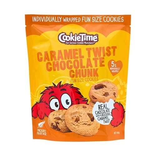 Cookie Time クッキータイム キャラメルツイストクッキーパック 5個入り