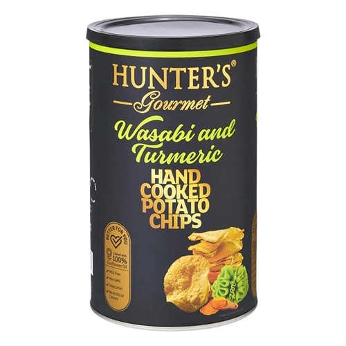 HUNTER ハンターポテトチップス わさび&ターメリック風味
