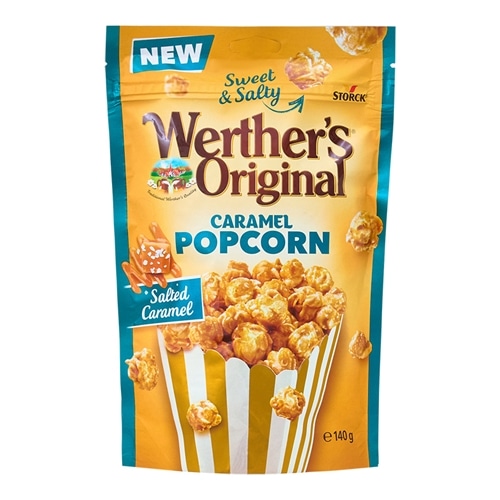 Werther's Original　ヴェルタース オリジナル キャラメルポップコーン ソルテッドキャラメル