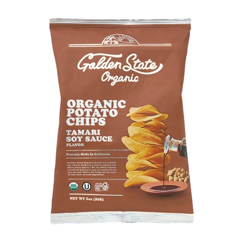 Golden State Organic ゴールデンステート オーガニック ポテトチップス たまり醤油風味