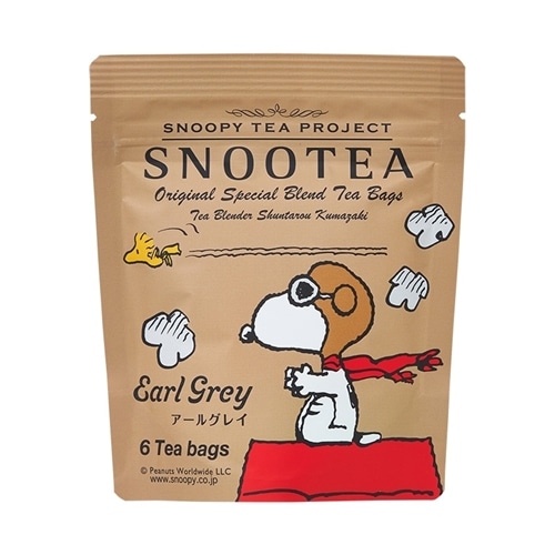 スヌーピー PEANUTS SNOOTEA アールグレイ スタンドパック