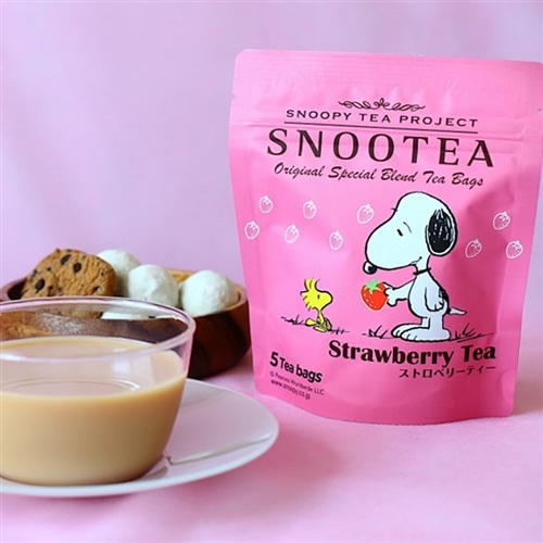 スヌーピー PEANUTS SNOOTEA ストロベリーティー スタンドパック(紅茶