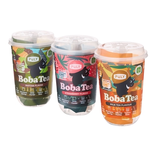 プーリー タピオカドリンク(BobaTea)(ミルクティー): 通常