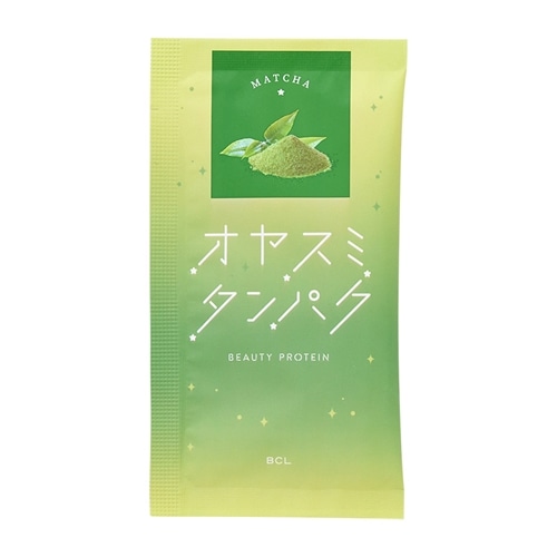 オヤスミタンパク 宇治抹茶味  プロテインパウダー 1包