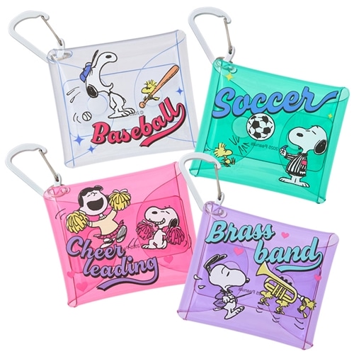スヌーピー PEANUTS クリアマルチケース 部活シリーズ