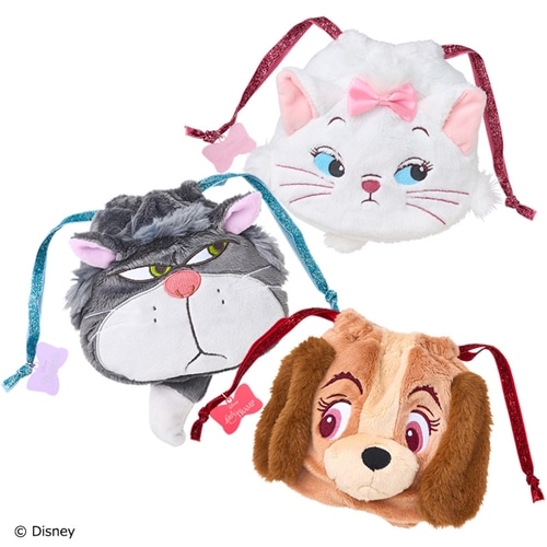 Disney（ディズニー）フェイス巾着(レディ): 通常| プラザオンラインストア