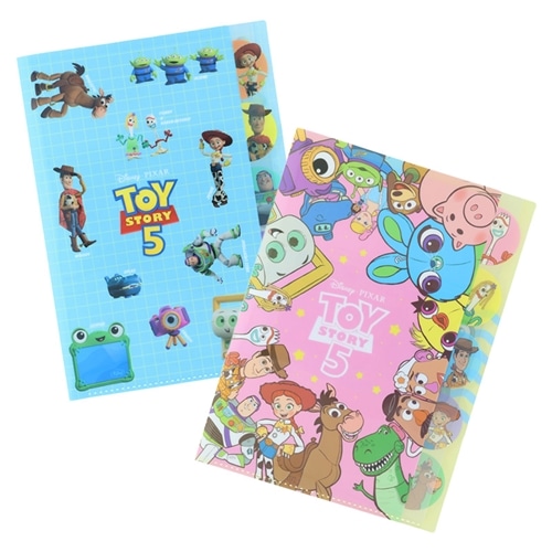 TOY STORY 5 トイ・ストーリー 5 ダイカットクリアファイル5P(3D