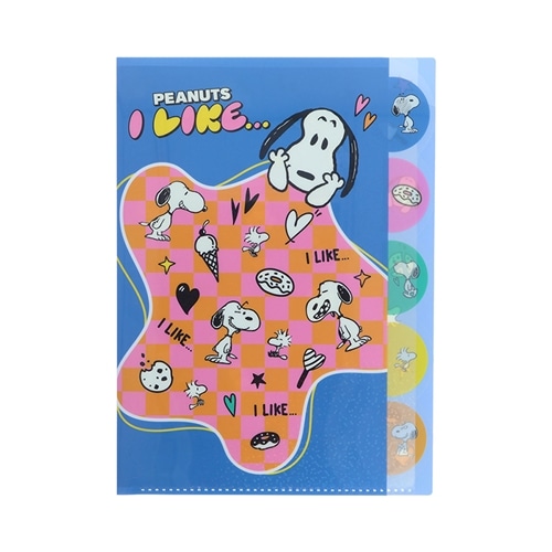 d*9様 スヌーピー PEANUTS A8クリアファイル 3枚セット ライナス2 スヌーピー PEANUTS ダイカットクリアファイル5P PEANUTS I LIKE