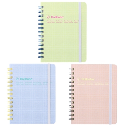 Rollbahn ロルバーン L テラゾー ピンク プラザ 限定 DELFONICS - 【プラザ限定】ロルバーン ポケット付メモL