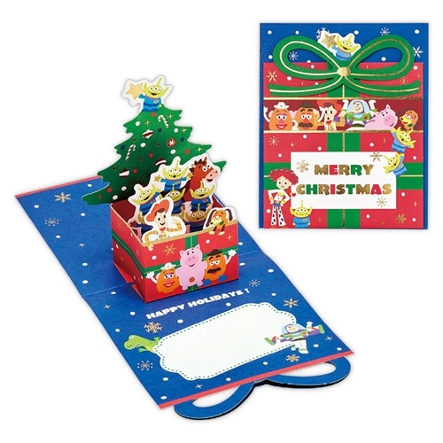 TOY STORY トイ・ストーリー 立体クリスマスカード(立体クリスマス