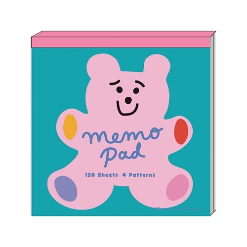 Chic シック スクエアメモ クマ(クマ): 通常| プラザオンラインストア