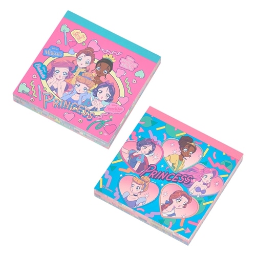 Disney(ディズニー) ディズニープリンセス スクエアメモ(ピンク): 通常