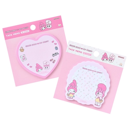 ESTHER BUNNY エスターバニー × マイメロディ ダイカット付箋(ピンク