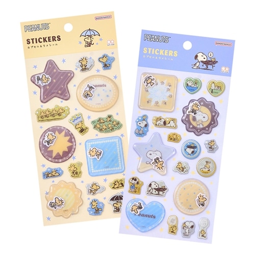 スヌーピー PEANUTS カプセル&ラメシール WOODSTOCK & SNOOPY 第3弾
