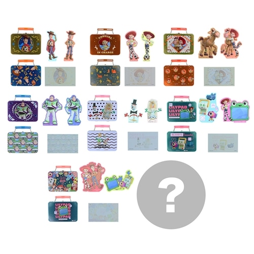 TOY STORY 5 トイ・ストーリー 5 ブリキ缶入りシール&メモコレクション